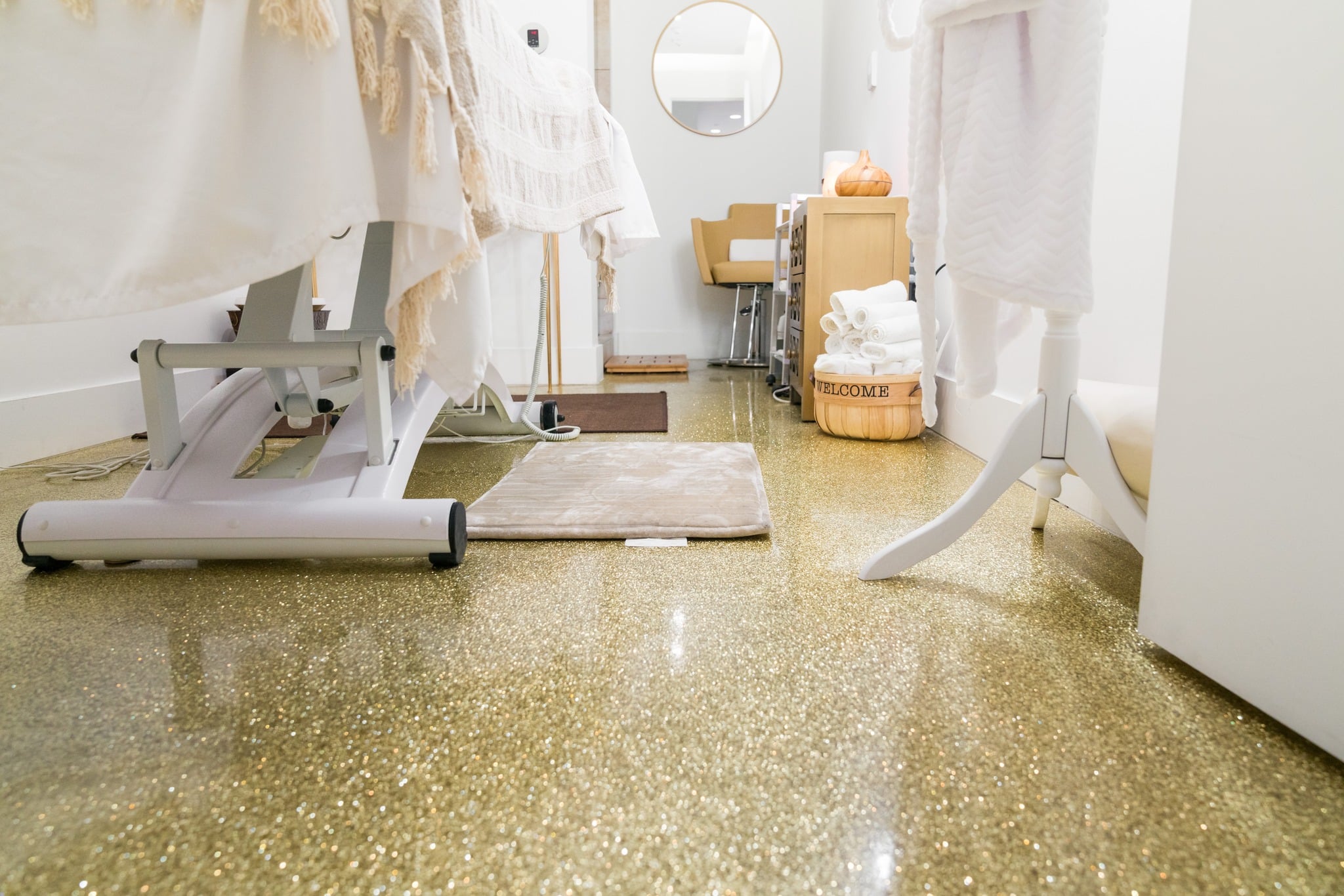 Epoxy Floor Residential Glitter Epoxy Flooring Denver CO