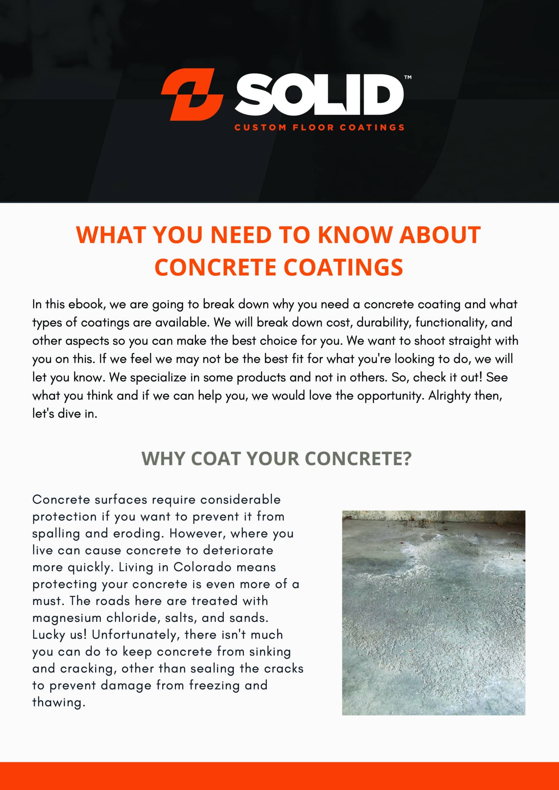Ebook Garage Floor Coatings Colorado Springs Colorado