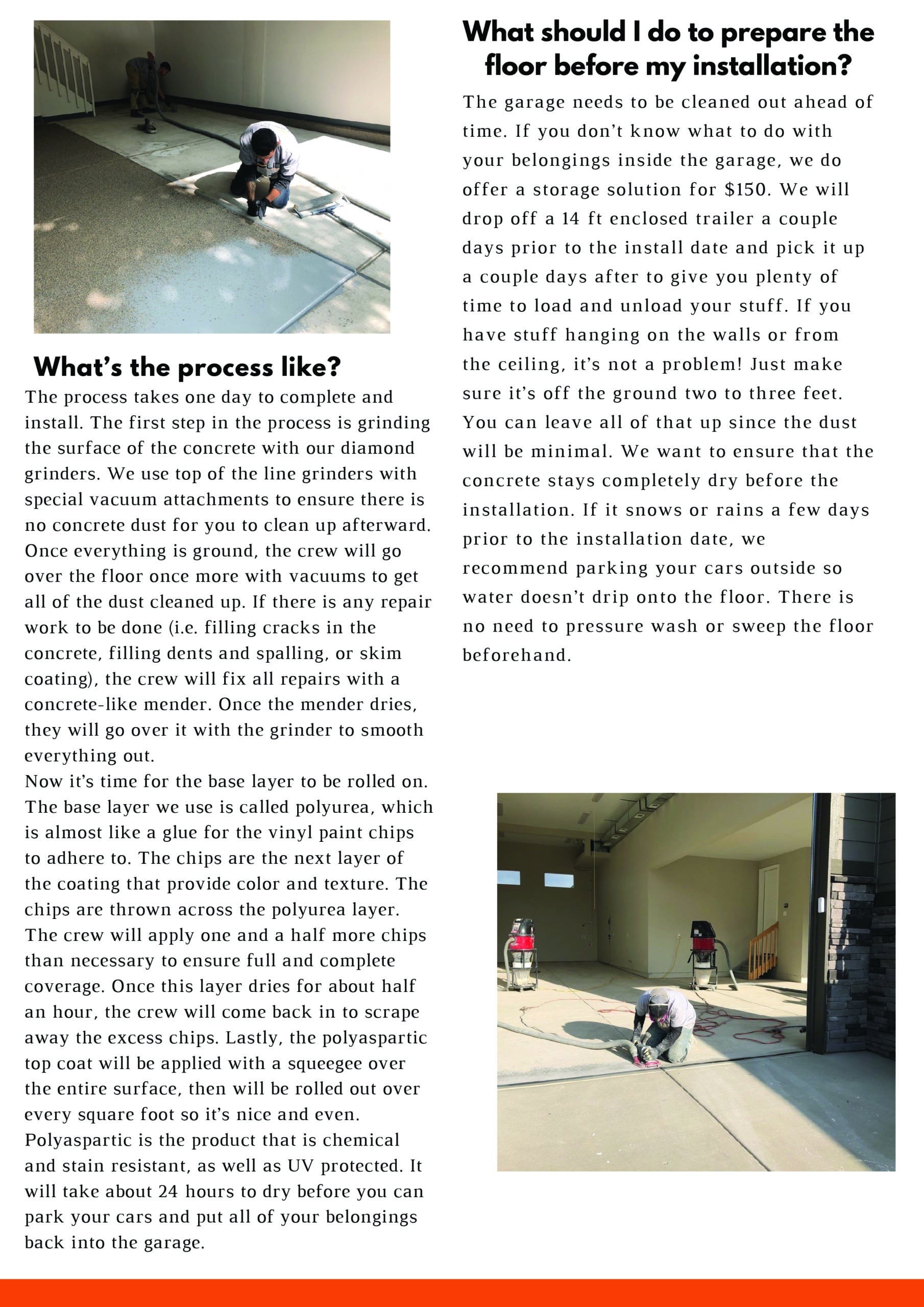 Garage Floor Coatings Q&A