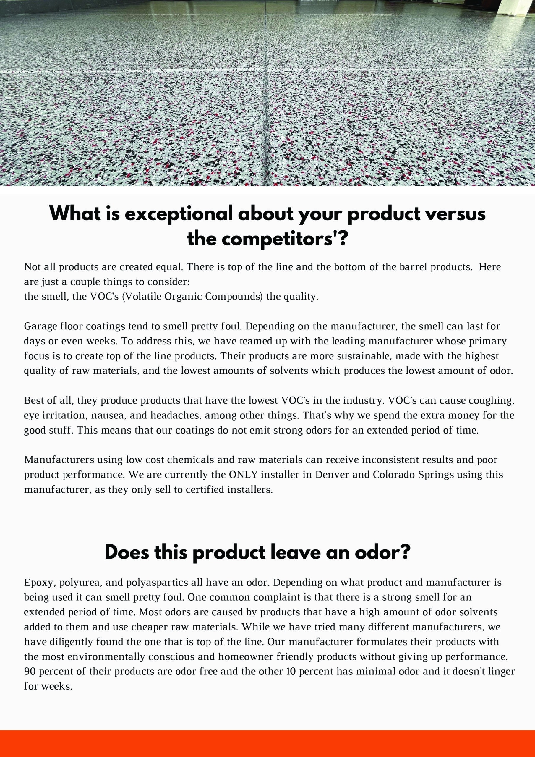 Garage Floor Coatings Q&A 3