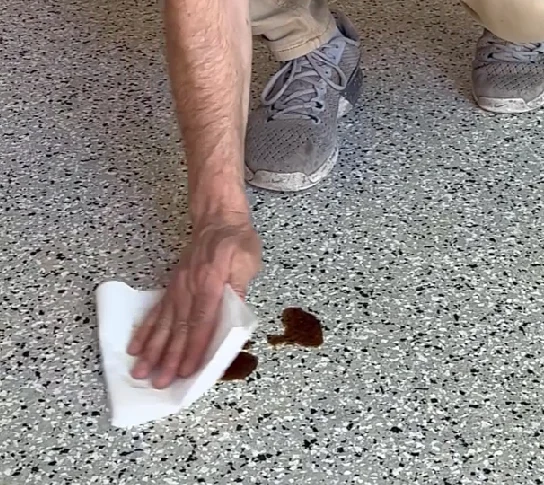 Garage Floor Coatings protect Against Oil