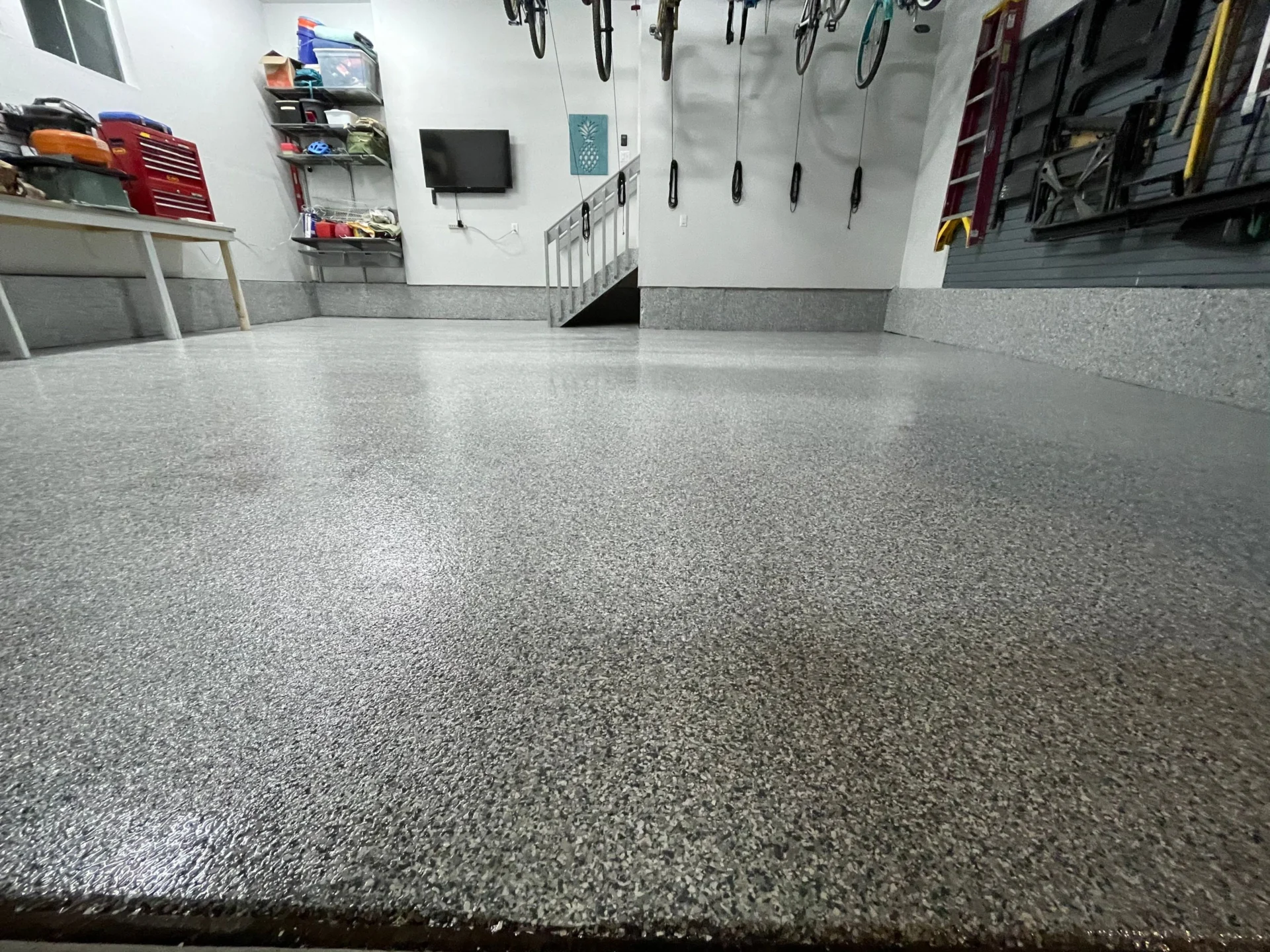Solid Custom Coatings and Epoxy Garage Floor Contractor Near Me