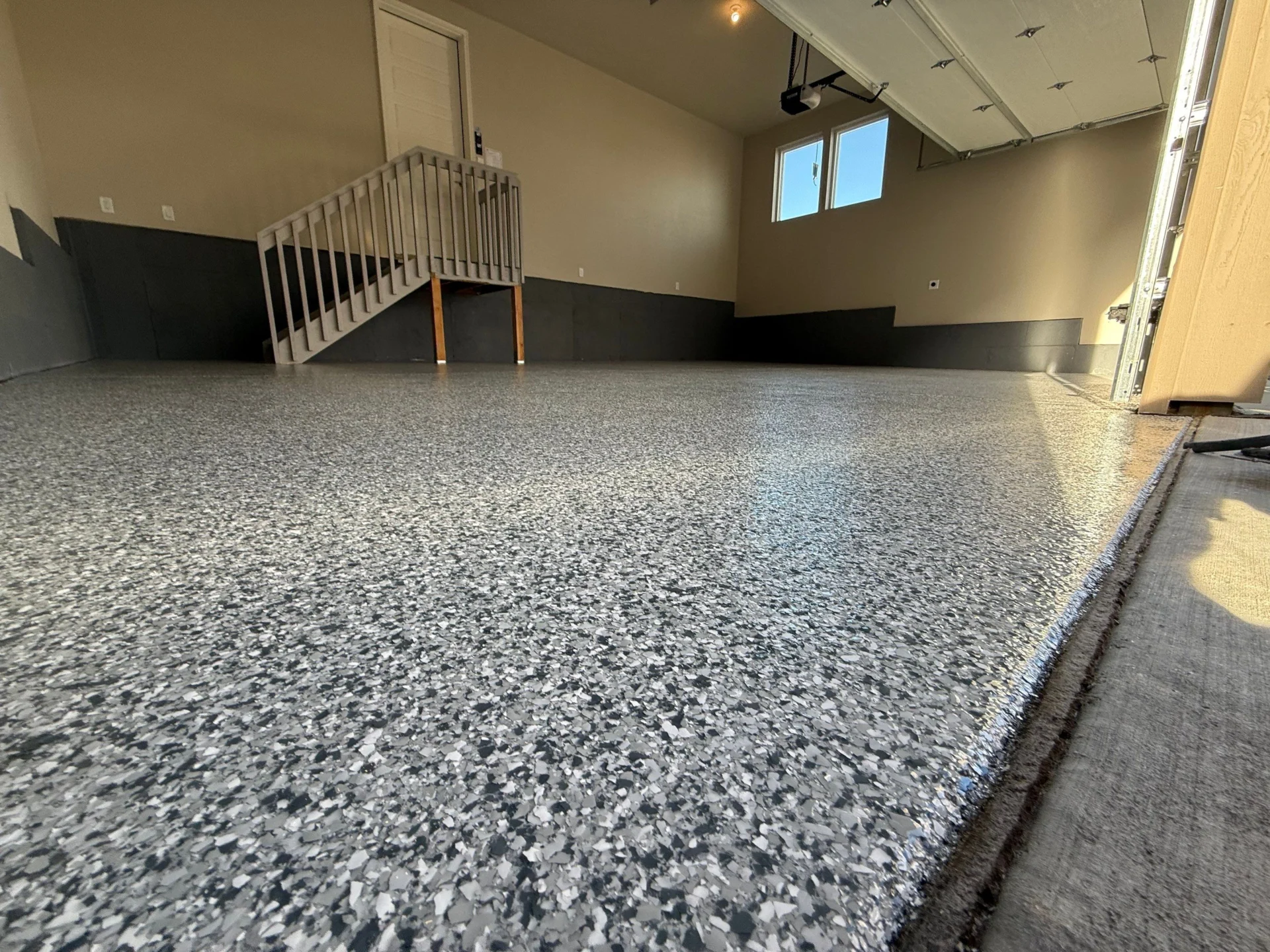 Broomfield 3-Car Garage Floor Coating in 1 Day