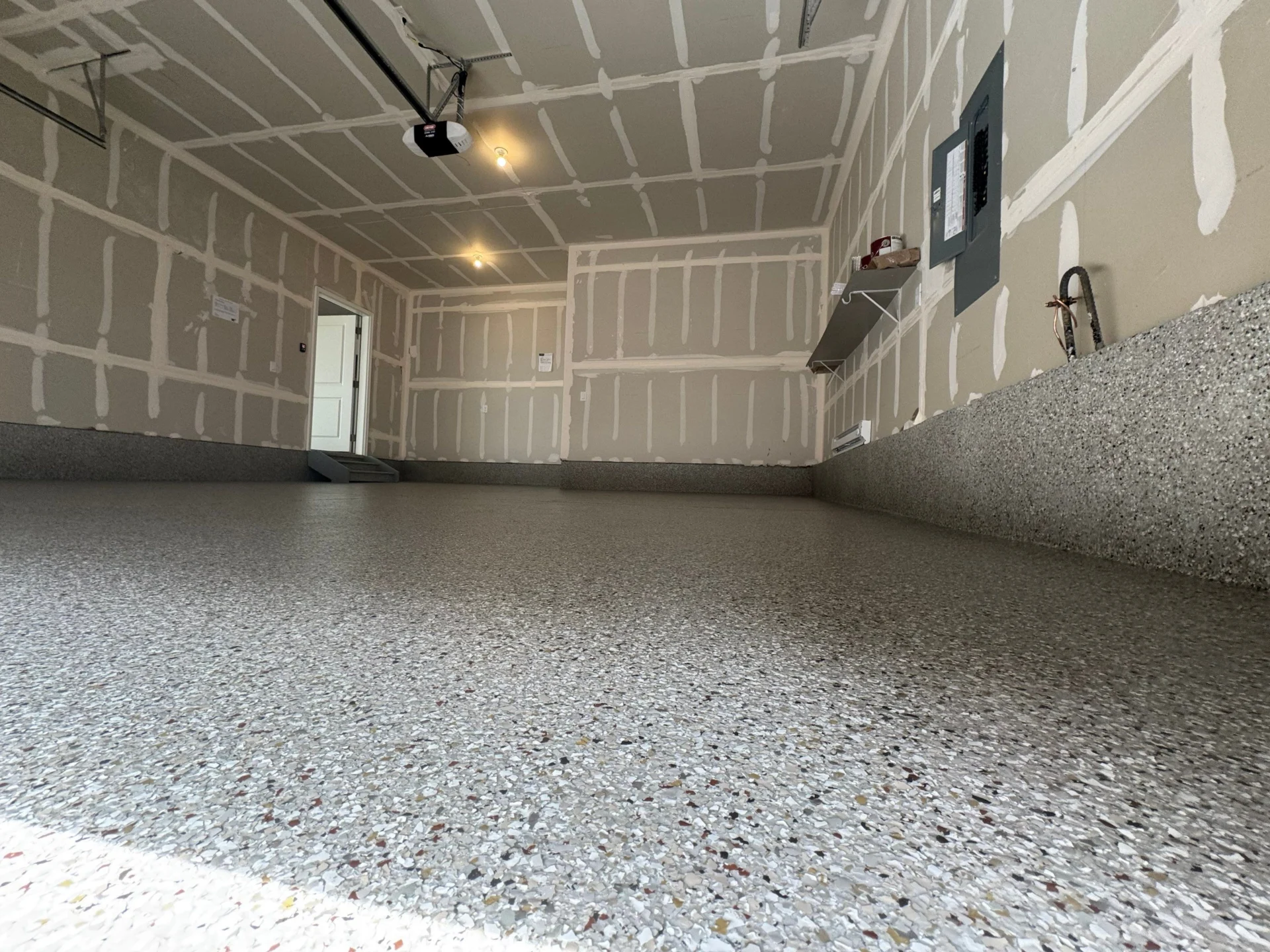 Colorado Springs Polyaspartic Garage Floor & Stairs