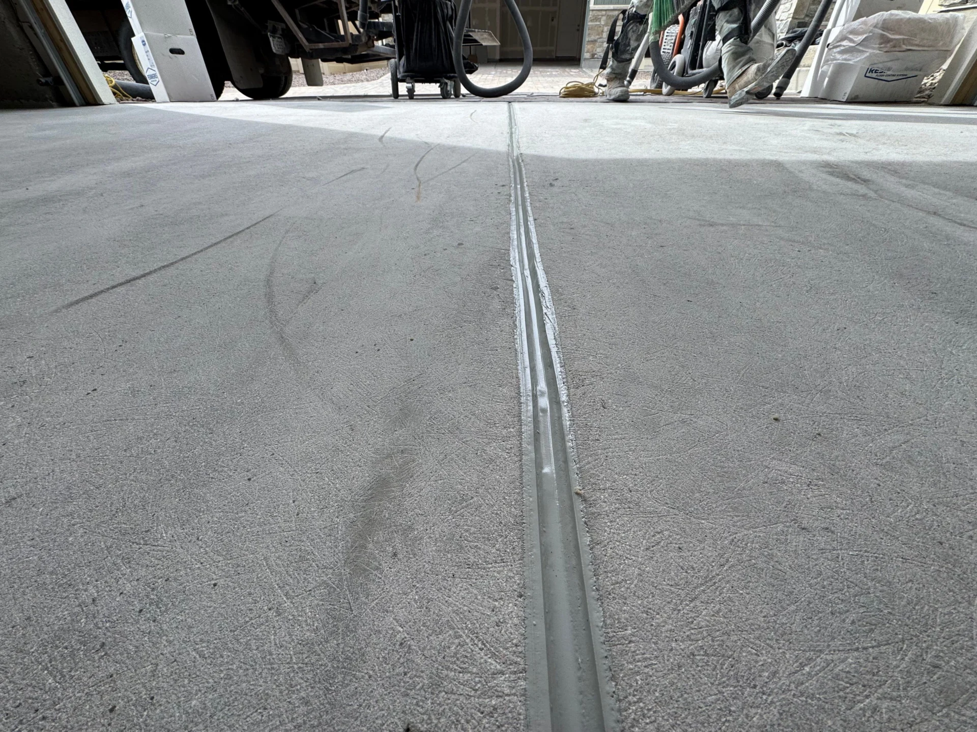 Colorado Springs Polyaspartic Garage Floor & Stairs