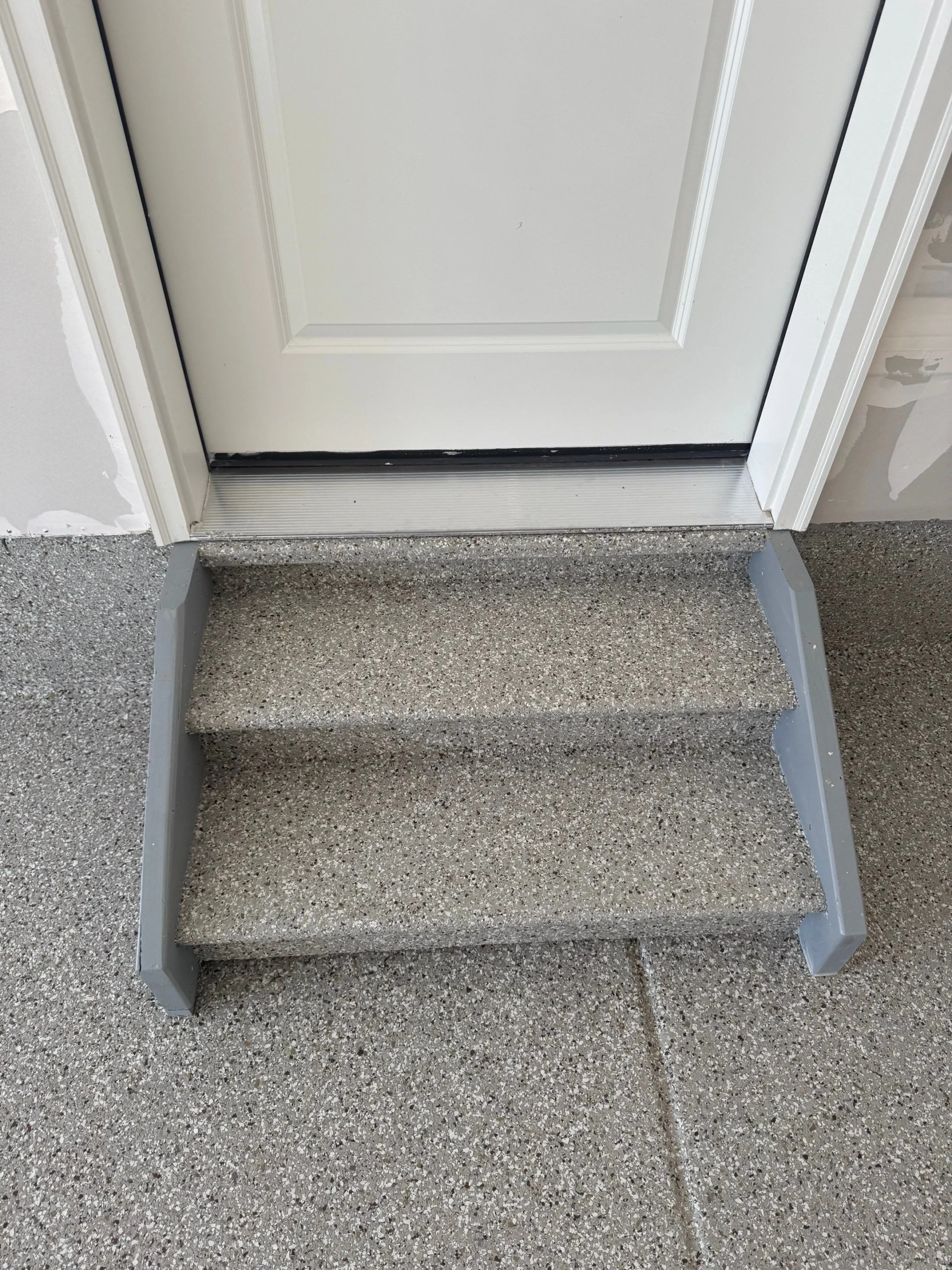 Colorado Springs Polyaspartic Garage Floor & Stairs