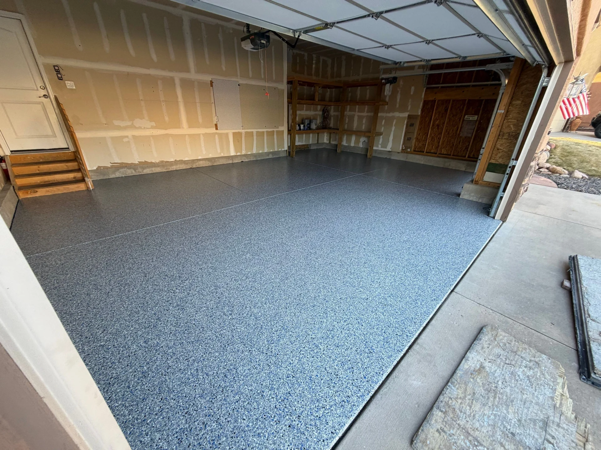 Colorado Springs 3-Car Garage Polyaspartic Floor Makeover